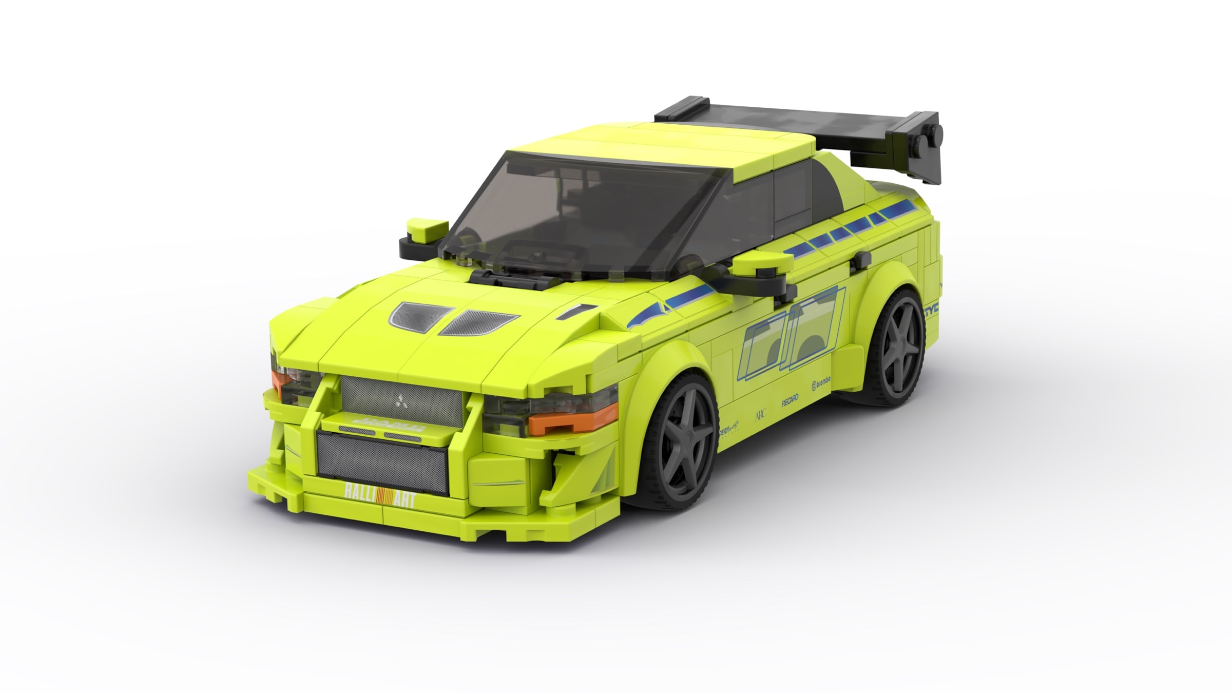 Inspired by Mitsubishi Lancer Evolution VII