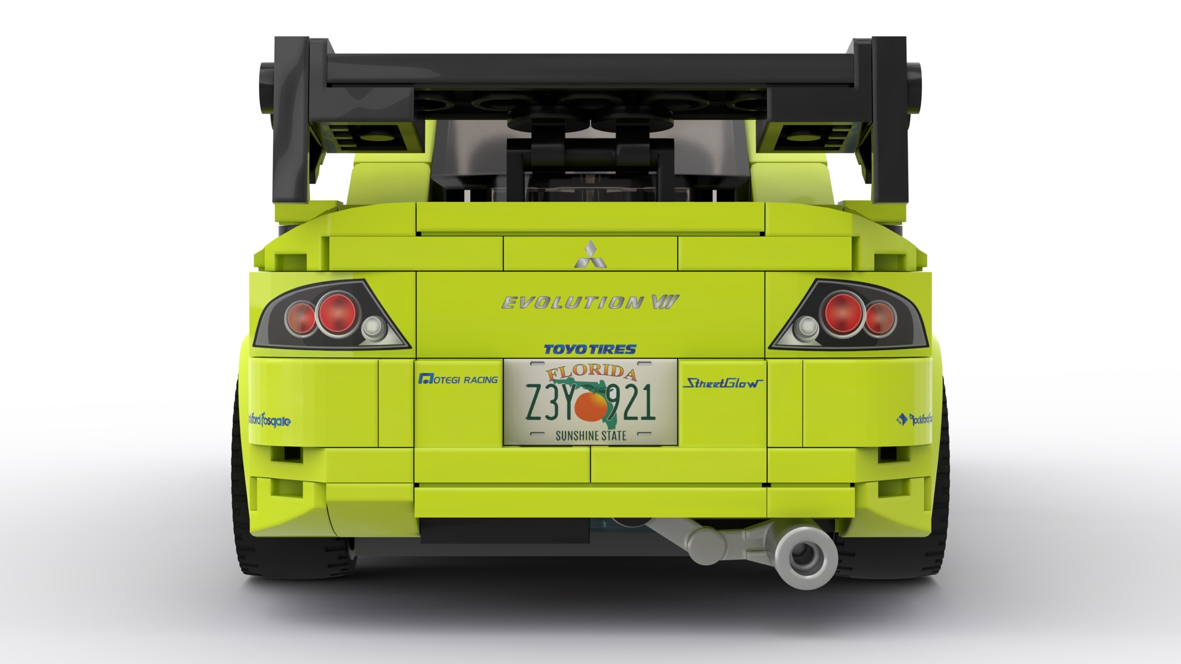 Evo VII sticker sheet