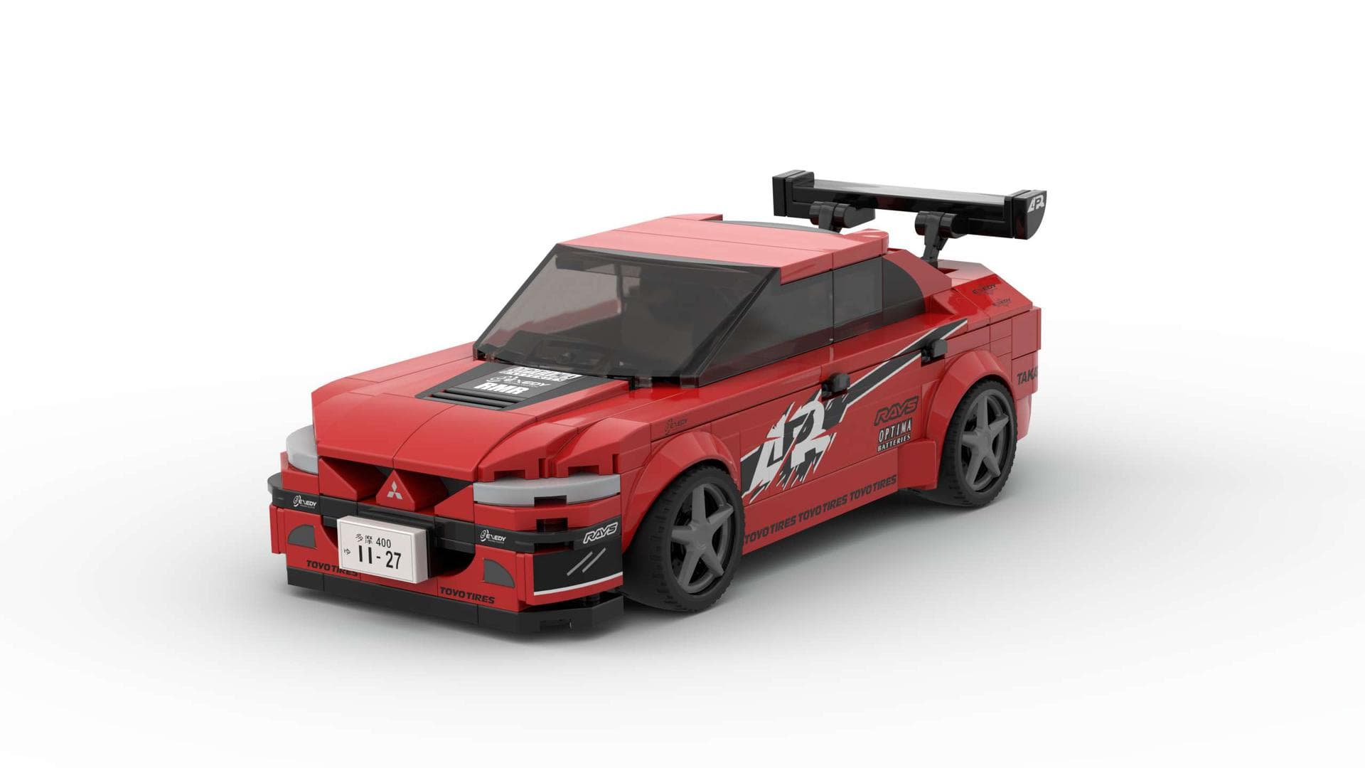 Inspired by Mitsubishi Lancer Evolution IX